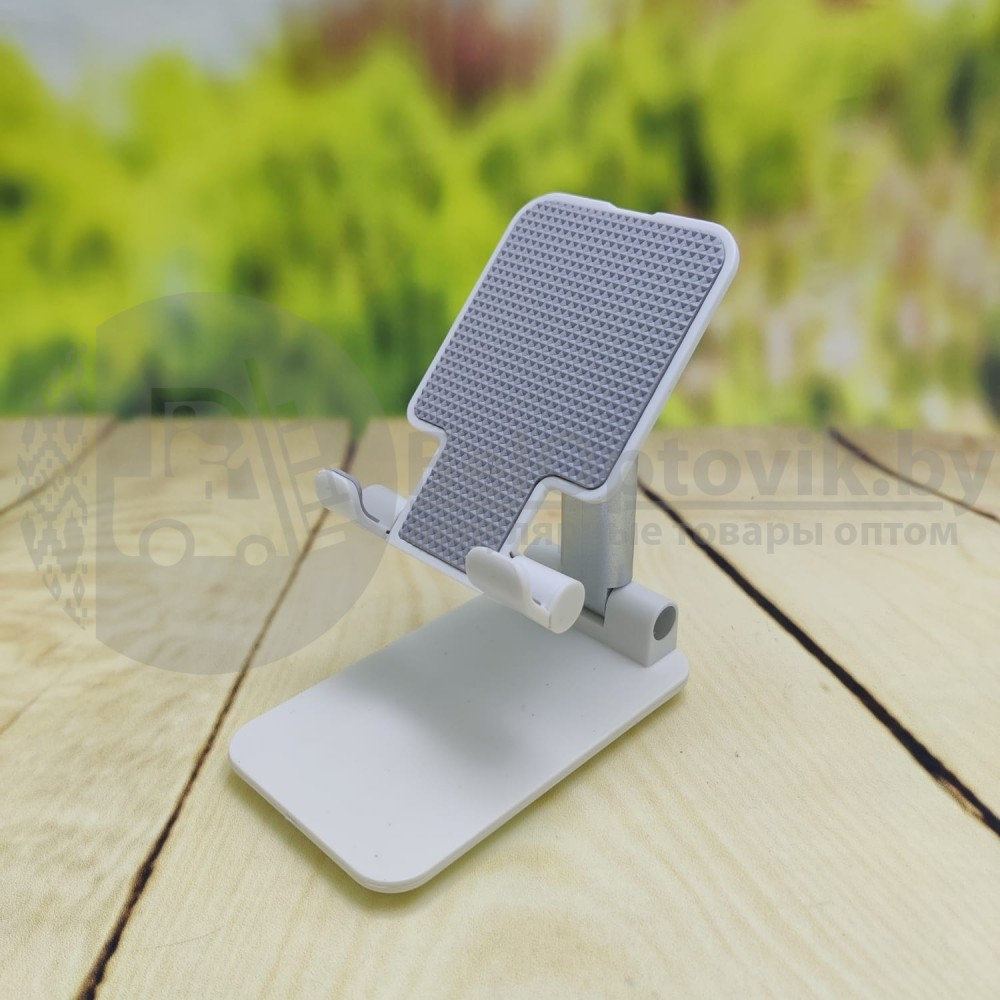 Подставка складная держатель Folding Phone Stand для мобильного телефона, планшета L-305 Белая - фото 7 - id-p152583592