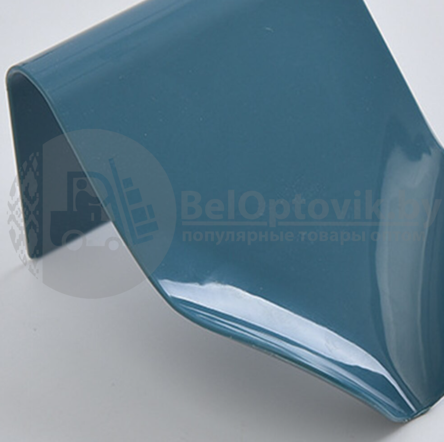 Мыльница подвесная настенная/Держатель пластиковый для мыла Синяя - фото 3 - id-p152583596
