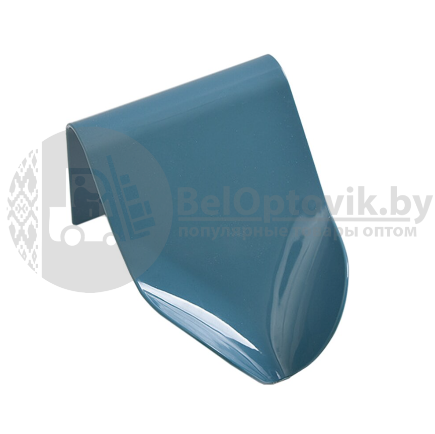 Мыльница подвесная настенная/Держатель пластиковый для мыла Синяя - фото 2 - id-p152583596