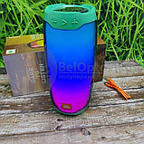Портативная беспроводная Bluetooth колонка в стиле JBL Pulse 4 (до 12 часов драйва) Синий корпус, фото 10