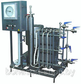 Комплект оборудования для пастеризации (пастеризатор-охладитель молока) ИПК - фото 1 - id-p152613904