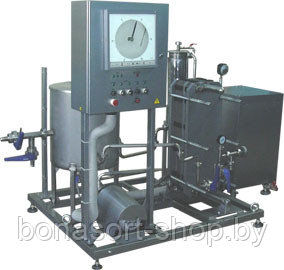 Комплект оборудования для пастеризации (пастеризатор-охладитель молока) ИПК - фото 1 - id-p152614074