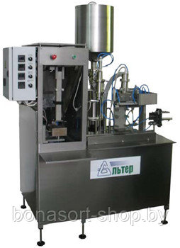 Полуавтомат розлива и упаковки жидких продуктов Альтер-04 - фото 1 - id-p152616162