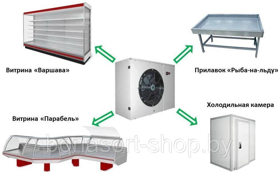 Агрегат компрессорно-конденсаторный среднетемпературный БКК ZB-45 - фото 1 - id-p152615330