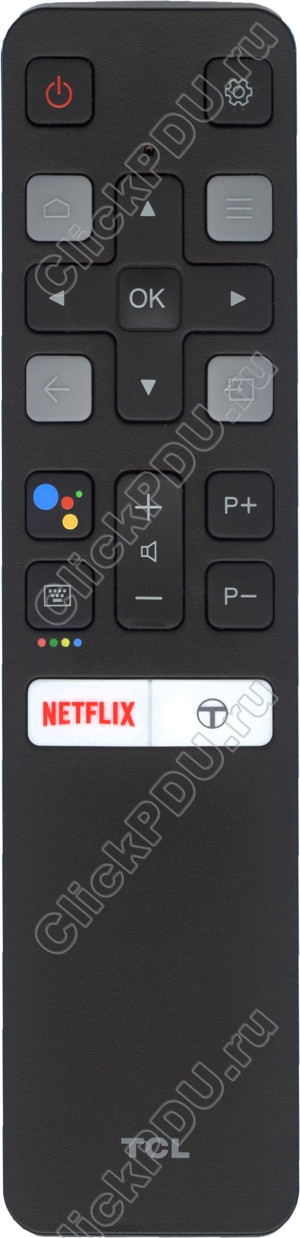 Пульт телевизионный TCL RC802V FUR6 оригинальный с ГОЛОСОВОЙ ФУНКЦИЕЙ
