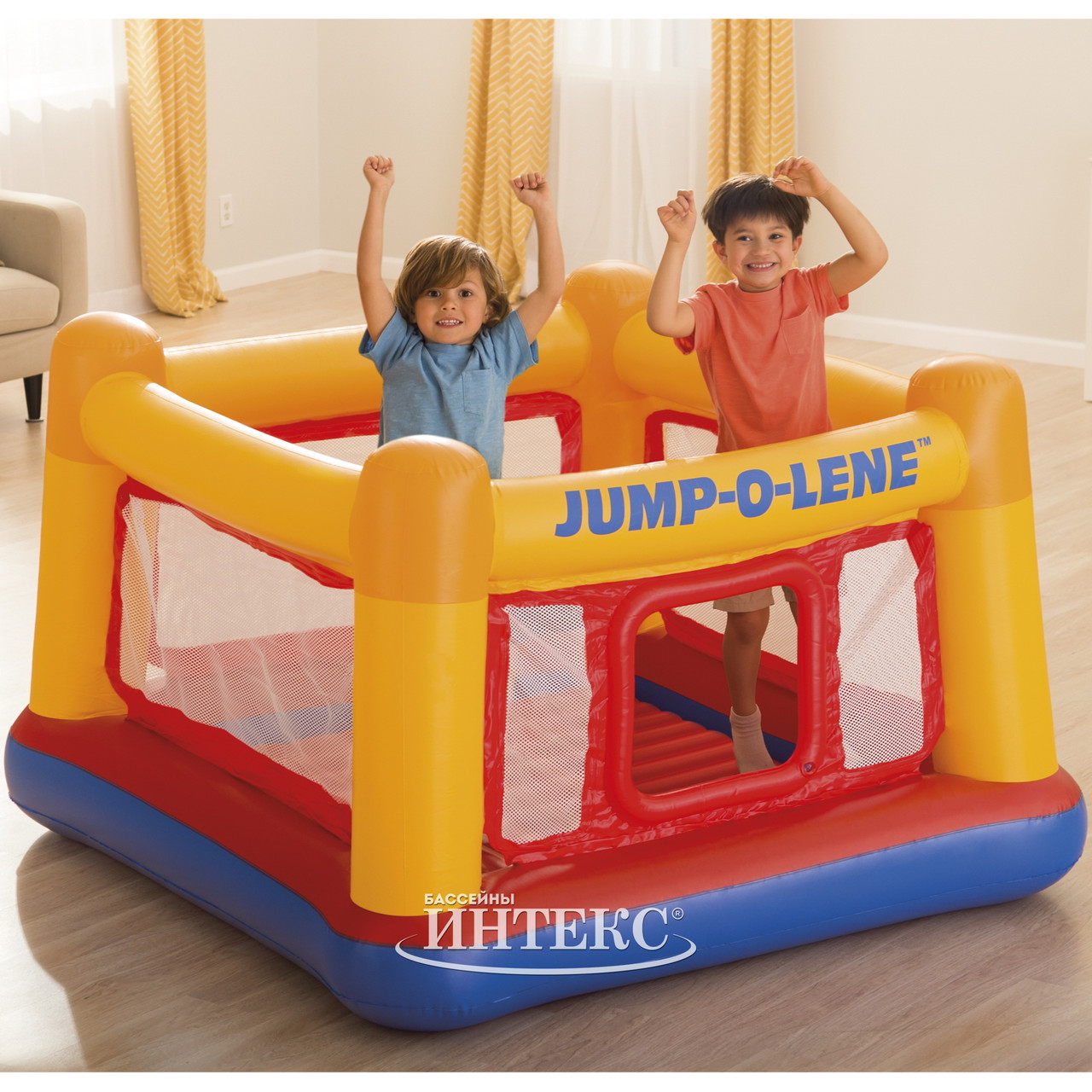 Батут надувной детский Intex Jump-O-Lene / 48265