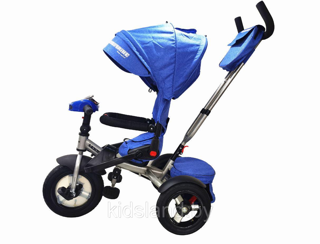 Детский трёхколёсный велосипед LEXUS TRIKE BABY COMFORT(синий) - фото 4 - id-p152616867