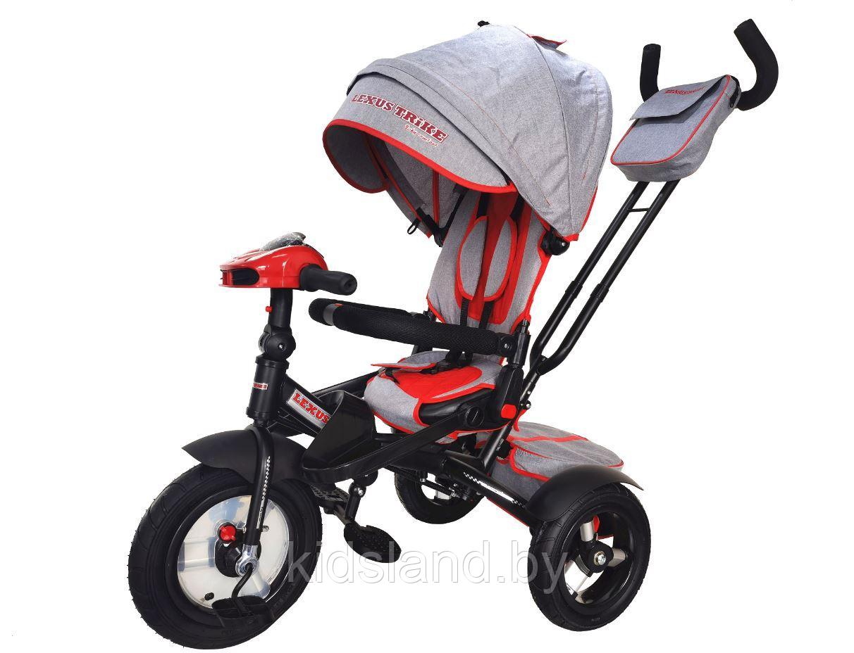 Детский трёхколёсный велосипед LEXUS TRIKE BABY COMFORT(серый)