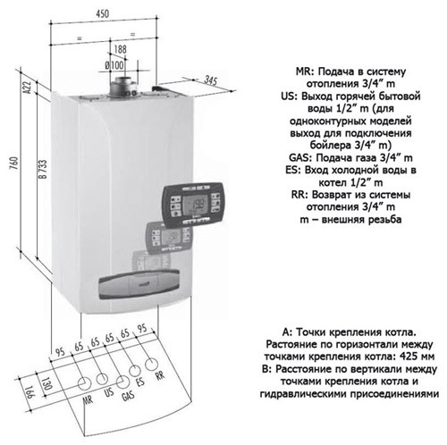 Настенный газовый котел Baxi Luna-3 comfort 310 Fi - фото 4 - id-p152621363