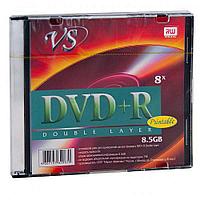 Диск DVD+R Dual Layer VS Printable 8,5 Гб 8x Slim case