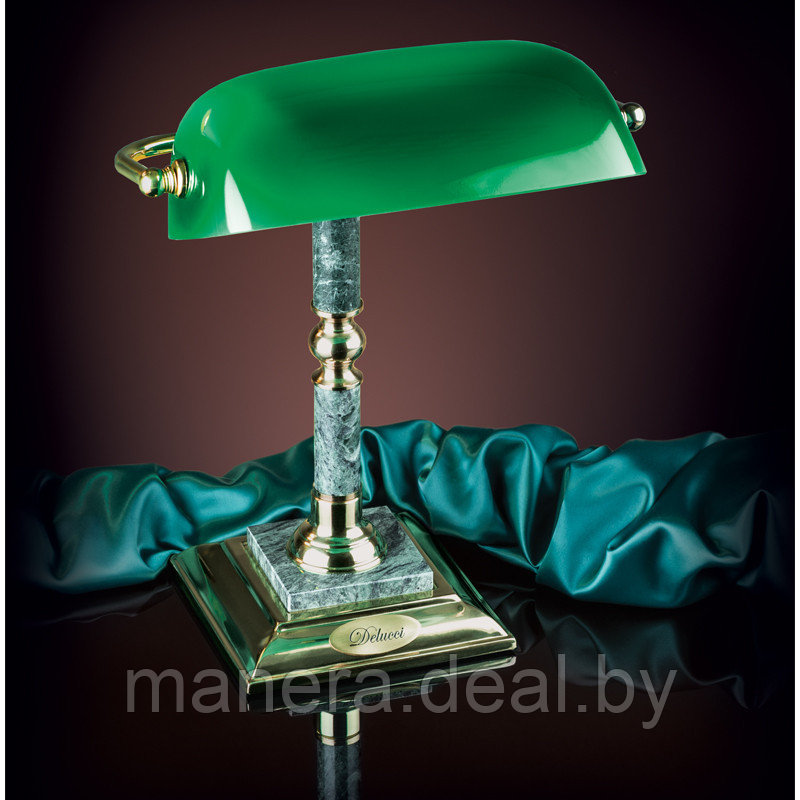 Лампа настольная подстпвка зеленый МРАМОР - фото 2 - id-p34248086