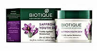 Крем для лица с Шафраном Омолаживающий, Biotique, 50 г