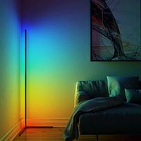 Светильник светодиодной напольный 140 см +приложение (RGB угловой торшер)