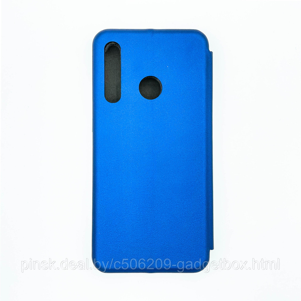 Чехол-книжка Flip Case для Huawei Honor 20 Lite Синий, экокожа - фото 2 - id-p130058813