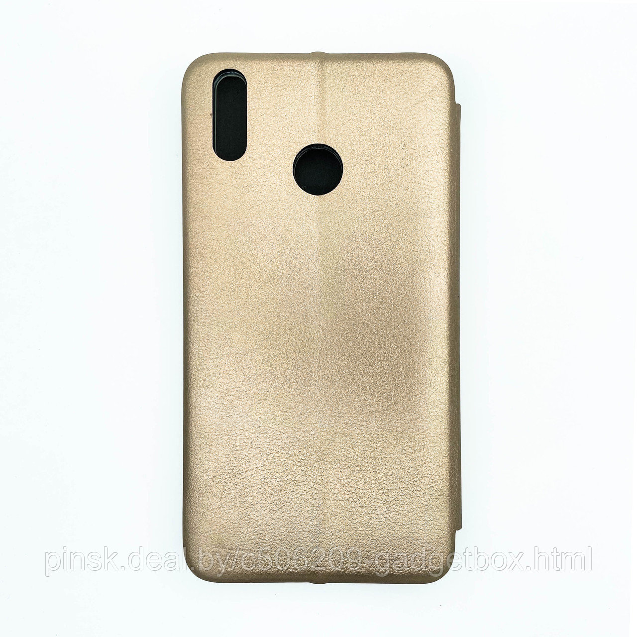 Чехол-книжка Flip Case для Huawei Honor 8X Золотой, экокожа - фото 2 - id-p130058823