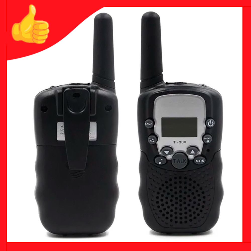 Набор 2 шт портативная рация Walkie Talkie Set T-388