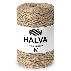 Джутовая пряжа HALVA толщина M