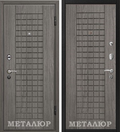 Двери входные металлические МеталЮр М4, графит