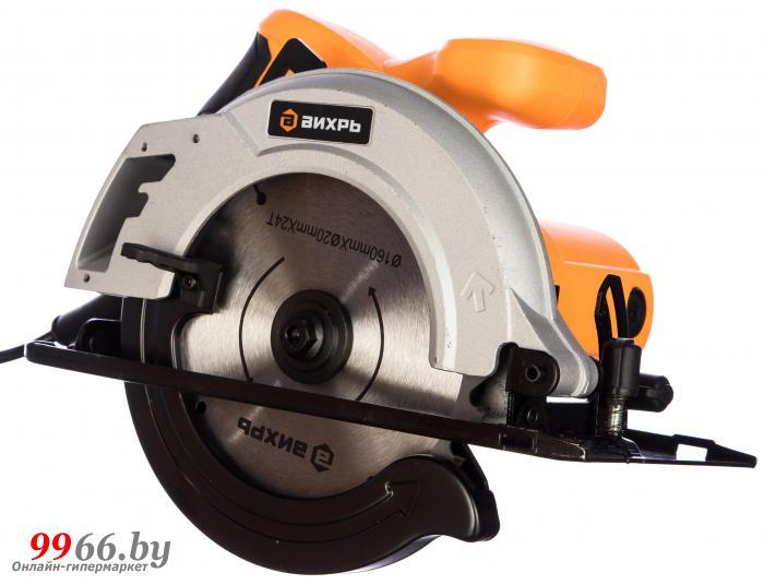 Ручная циркулярная пила Вихрь ДП-160/1300 дисковая циркулярка мини профессиональная
