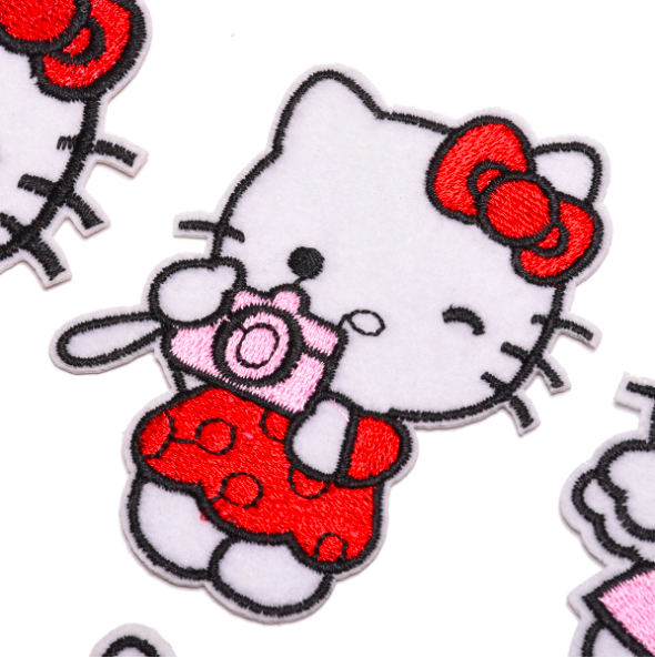 Термонаклейка "Hello kitty" 8.5х10.5 см