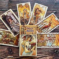 Lo Scarabeo Таро Альфонса Мухи В ФУТЛЯРЕ Tarot Mucha