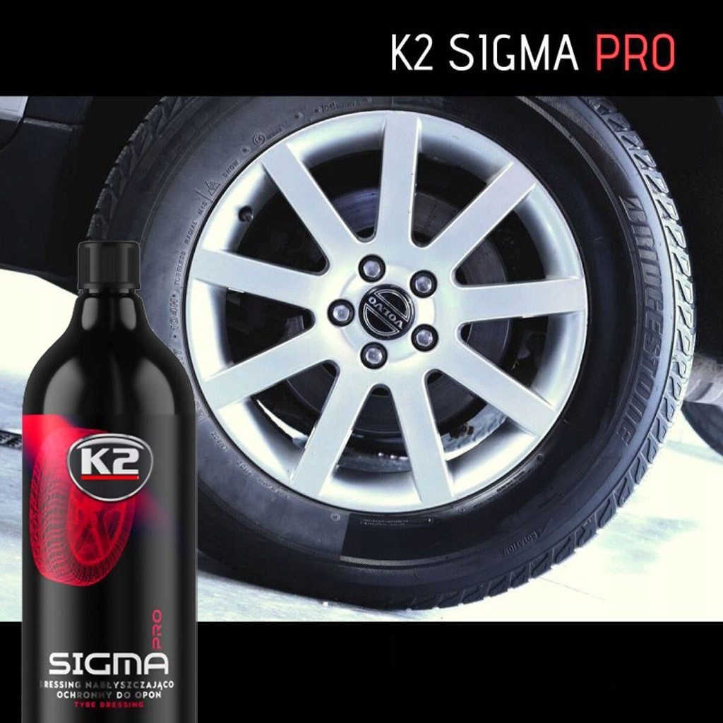 SIGMA PRO - Полироль и защита цвета шин | K2 | 1л - фото 5 - id-p151770771