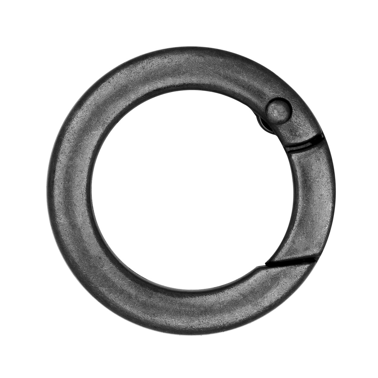 Кольцо разъемное 20 мм цв. чёрный никель - фото 1 - id-p152686225
