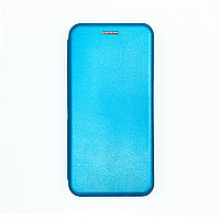 Чехол-книжка Flip Case для Huawei Honor 9 Lite Голубой, экокожа