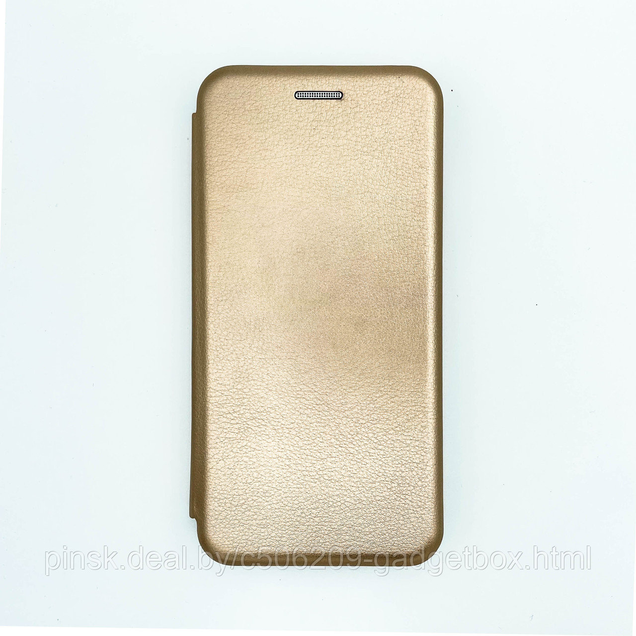Чехол-книжка Flip Case для Huawei Honor 9 Lite Золотой, экокожа - фото 1 - id-p130058834