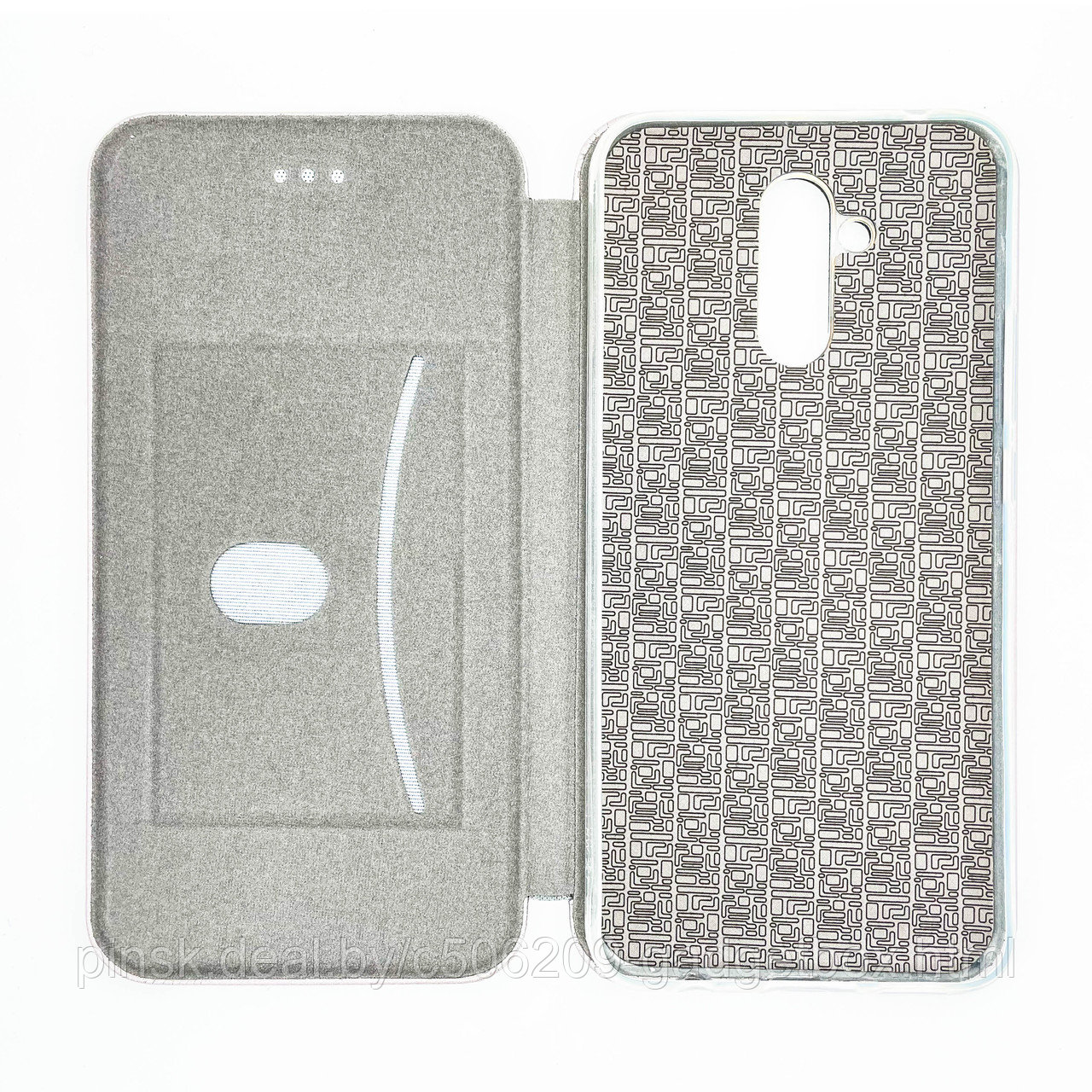 Чехол-книжка Flip Case для Huawei Mate 20 Lite Серый, экокожа - фото 3 - id-p130058851