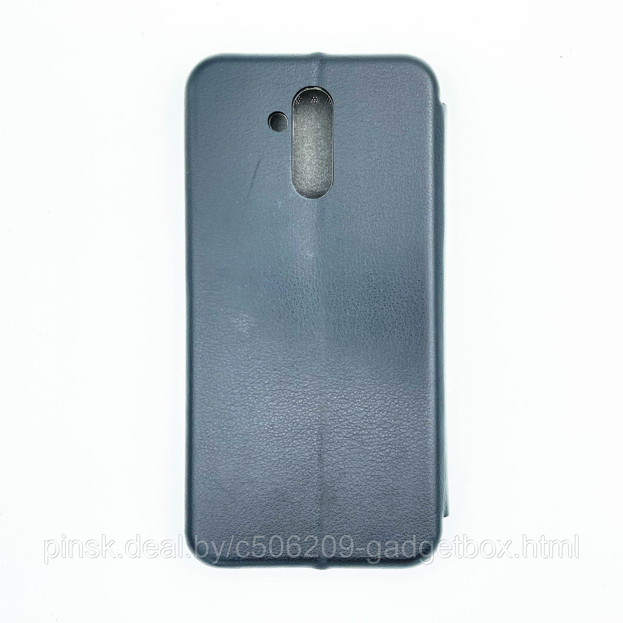 Чехол-книжка Flip Case для Huawei Mate 20 Lite Черный, экокожа - фото 2 - id-p130058849