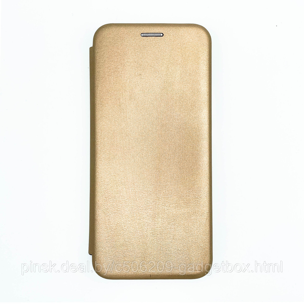 Чехол-книжка Flip Case для Huawei Mate 20 Pro Золотой, экокожа - фото 1 - id-p130058853