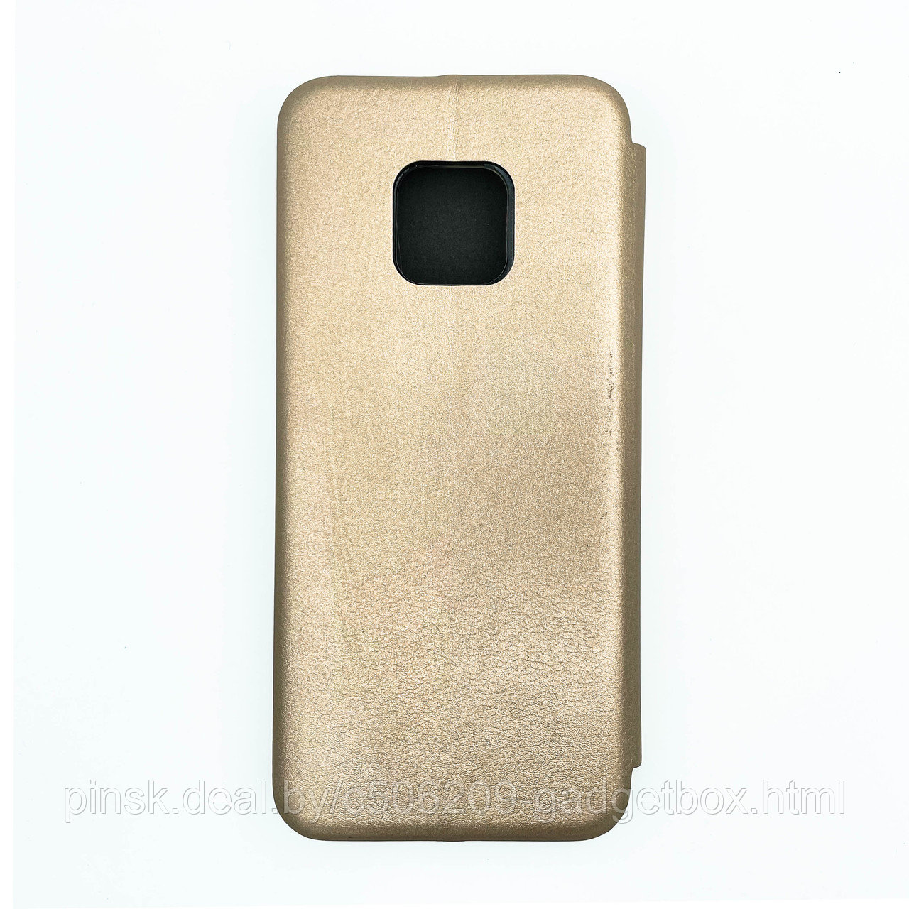 Чехол-книжка Flip Case для Huawei Mate 20 Pro Золотой, экокожа - фото 2 - id-p130058853