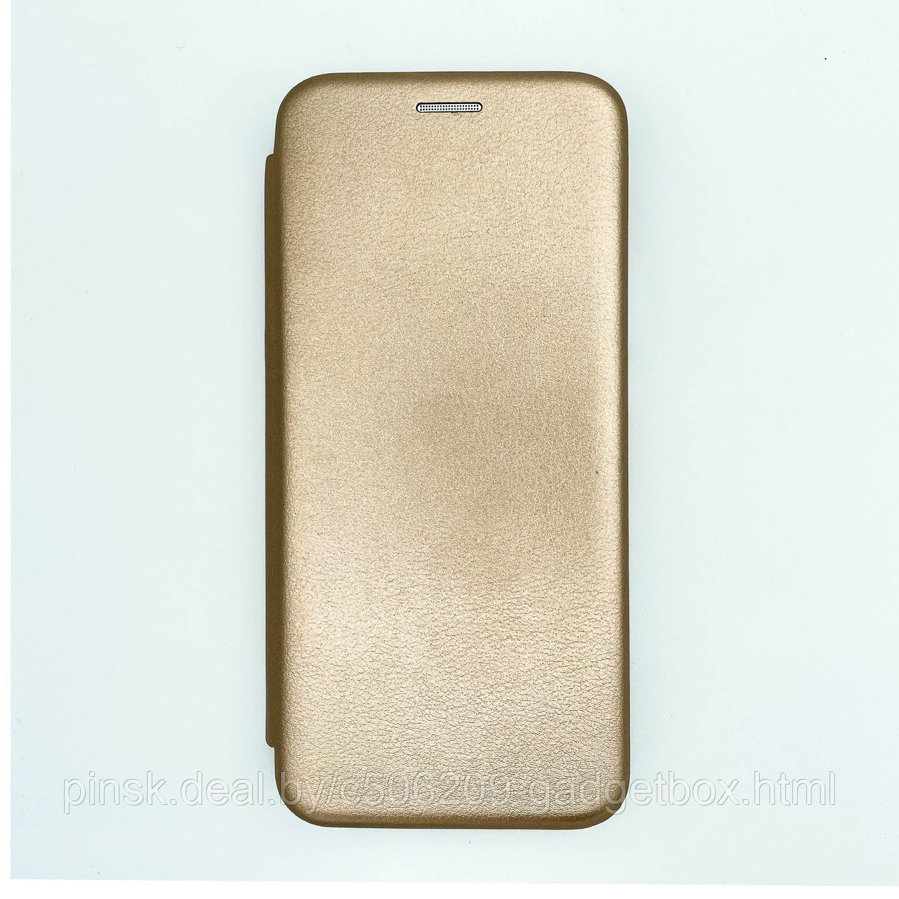 Чехол-книжка Flip Case для Huawei Mate 30 Lite Золотой, экокожа - фото 1 - id-p130058858