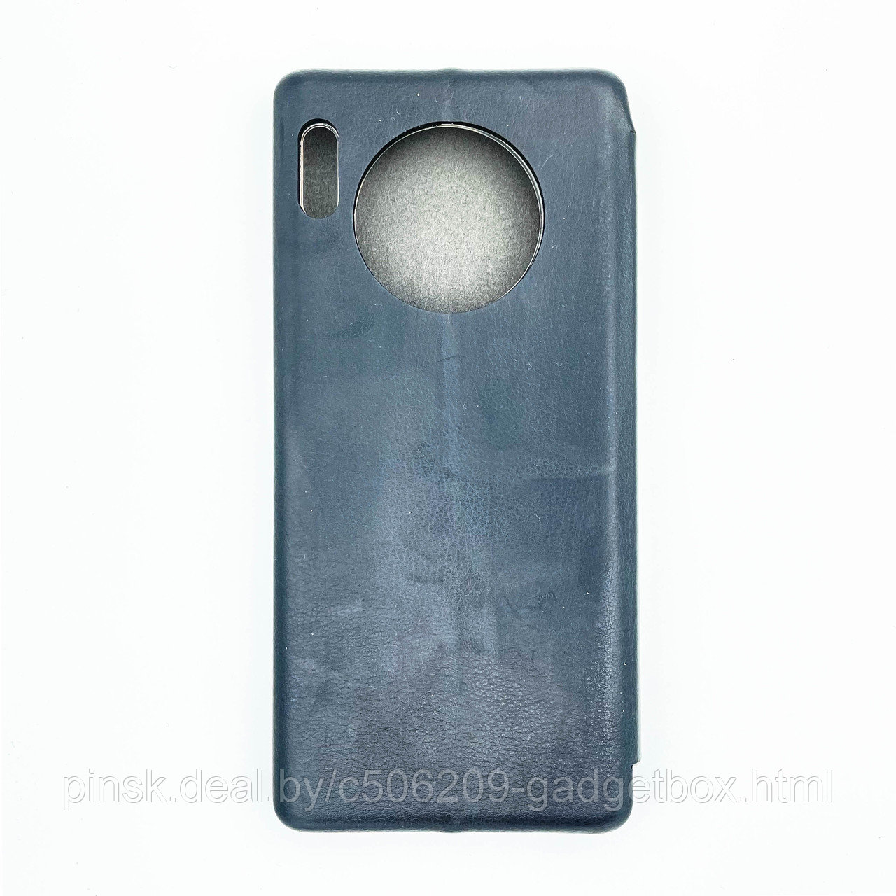 Чехол-книжка Flip Case для Huawei Mate 30 Черный, экокожа - фото 2 - id-p130058855