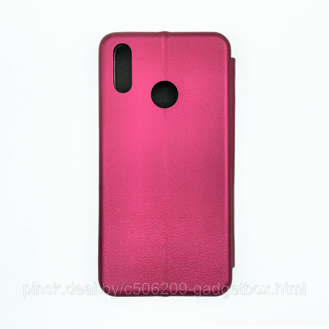 Чехол-книжка Flip Case для Huawei P Smart 2019 / Honor 10 Lite Бордовый, экокожа - фото 2 - id-p130058903