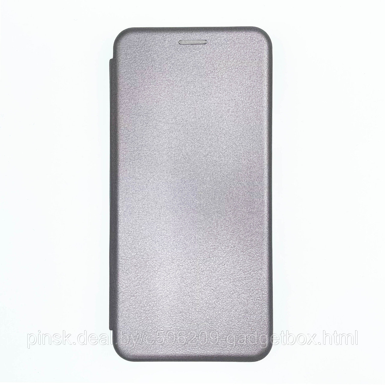 Чехол-книжка Flip Case для Huawei P Smart 2021 / Honor 10x Lite Серый, экокожа - фото 1 - id-p130058907