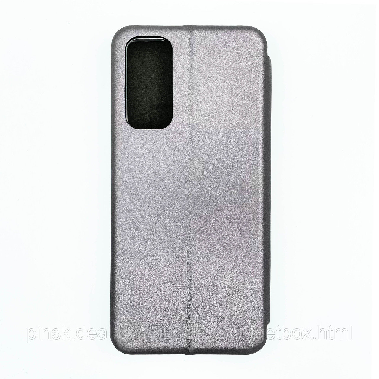 Чехол-книжка Flip Case для Huawei P Smart 2021 / Honor 10x Lite Серый, экокожа - фото 2 - id-p130058907