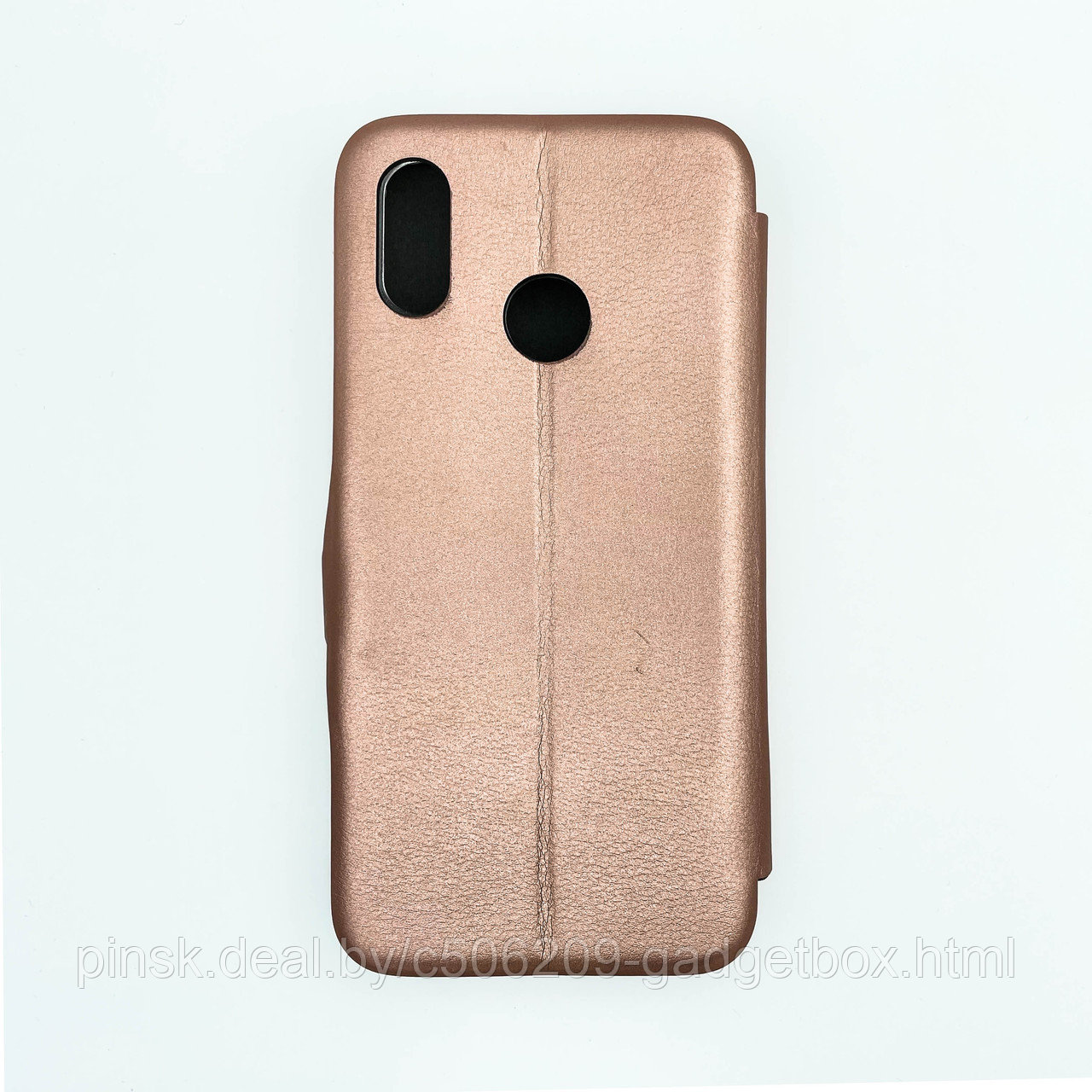 Чехол-книжка Flip Case для Huawei P20 Lite / Nova 3e / Nova 5i Розовый, экокожа - фото 2 - id-p130058915