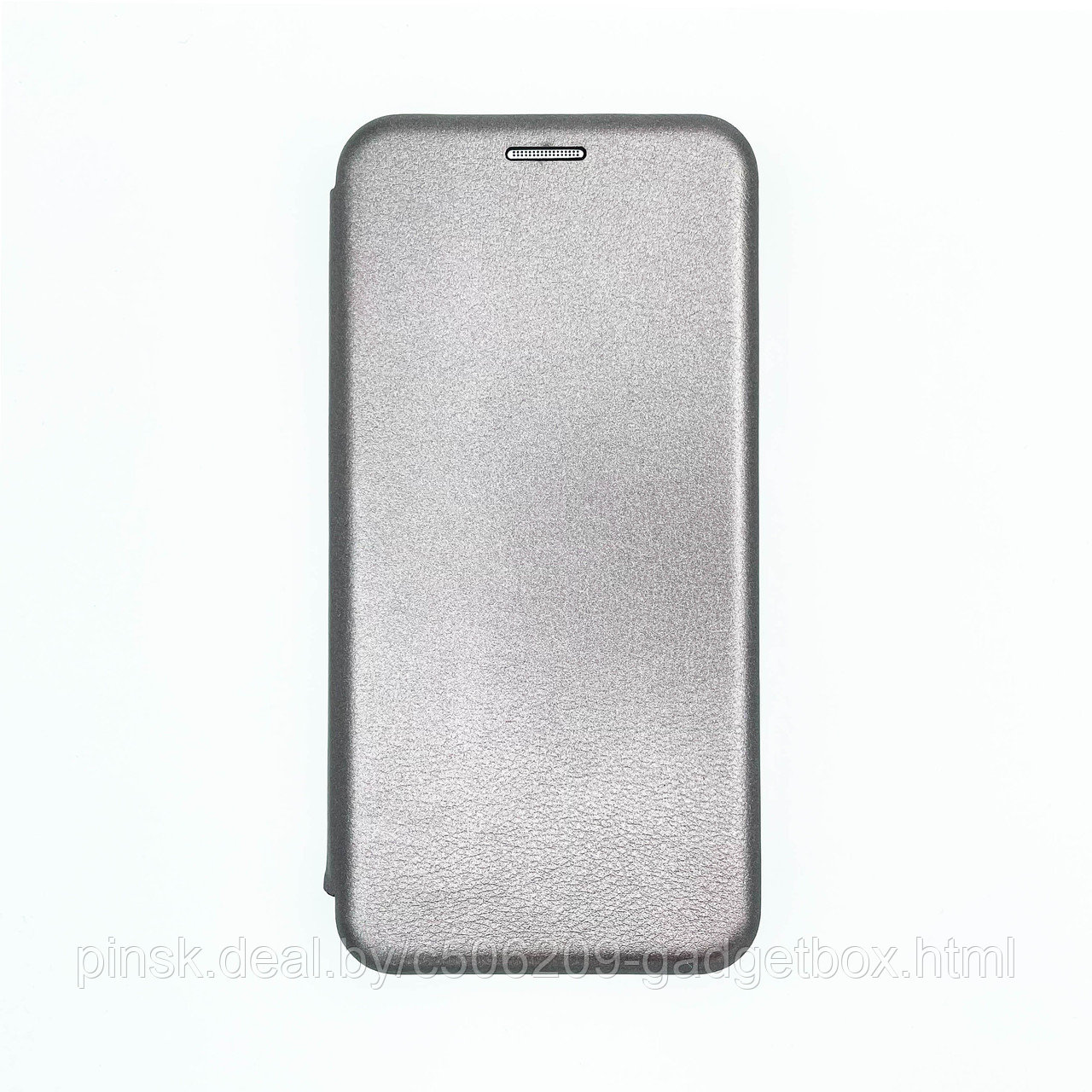 Чехол-книжка Flip Case для Huawei P20 Lite / Nova 3e / Nova 5i Серый, экокожа - фото 1 - id-p130058914