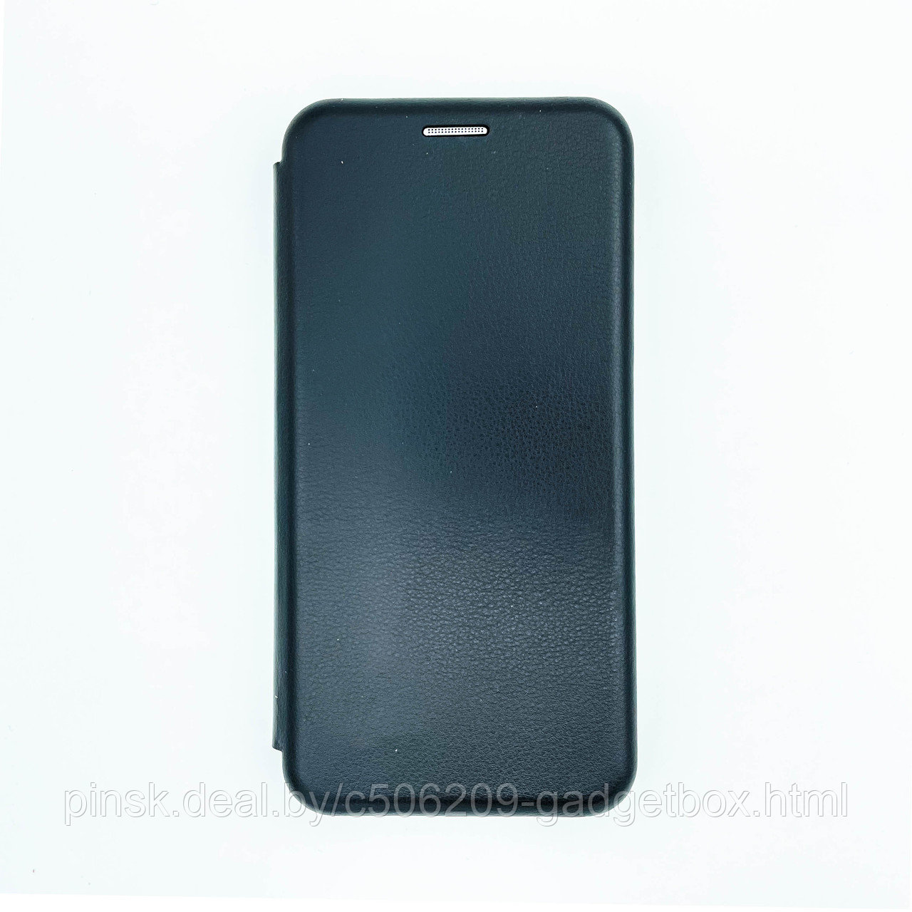 Чехол-книжка Flip Case для Huawei P20 Lite / Nova 3e / Nova 5i Черный, экокожа - фото 1 - id-p130058912