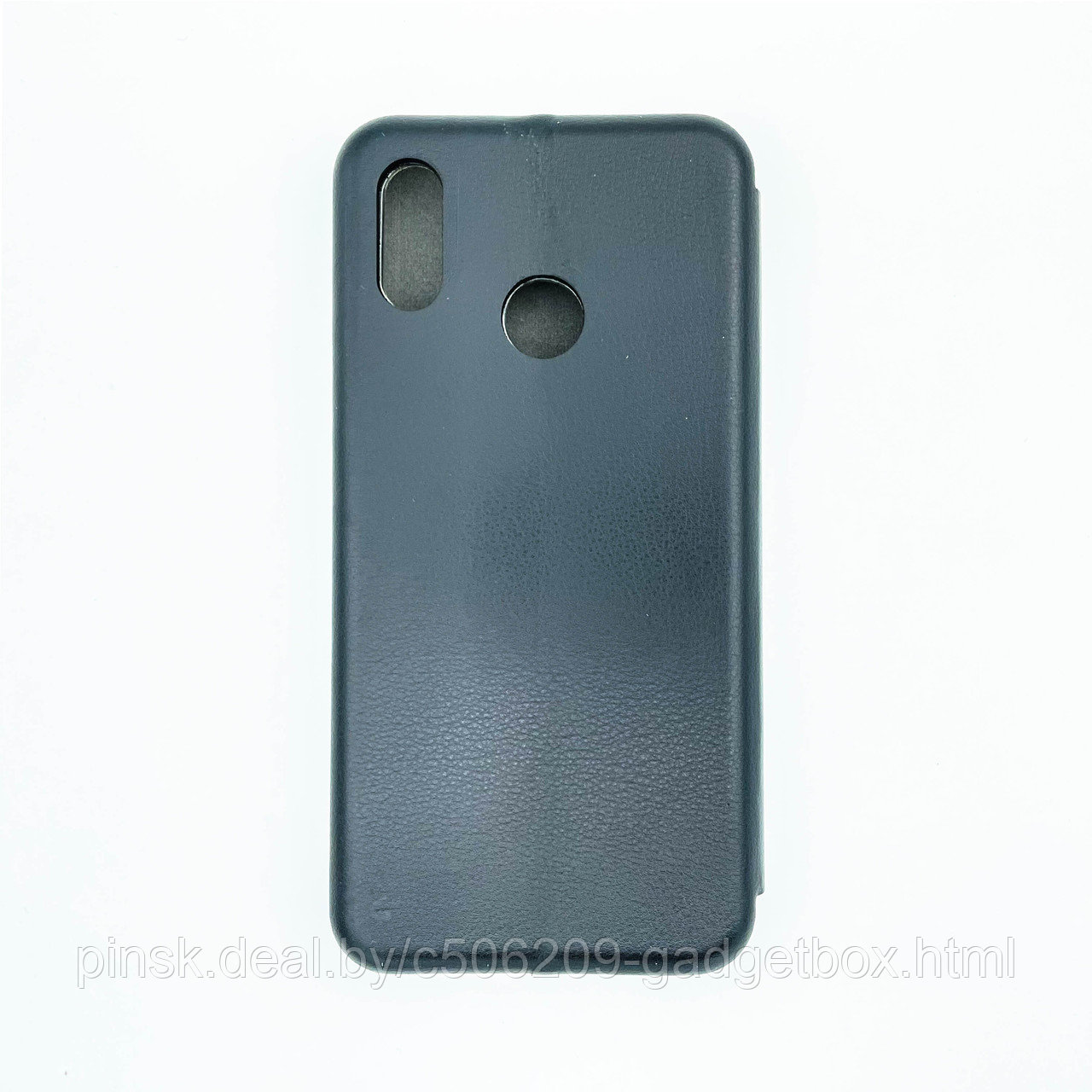 Чехол-книжка Flip Case для Huawei P20 Lite / Nova 3e / Nova 5i Черный, экокожа - фото 2 - id-p130058912