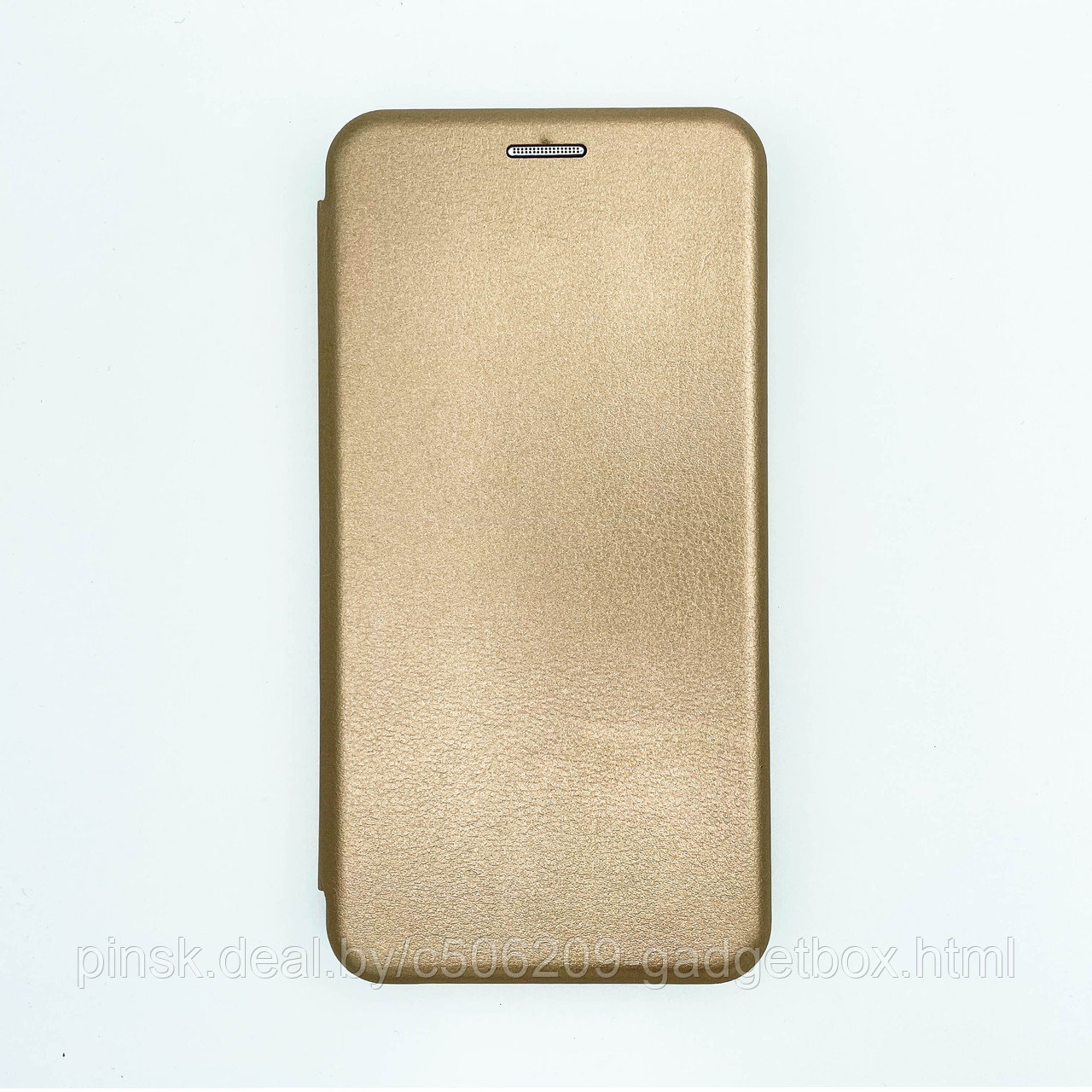 Чехол-книжка Flip Case для Huawei P20 Pro / CLT-L04 Золотой, экокожа - фото 1 - id-p130058920