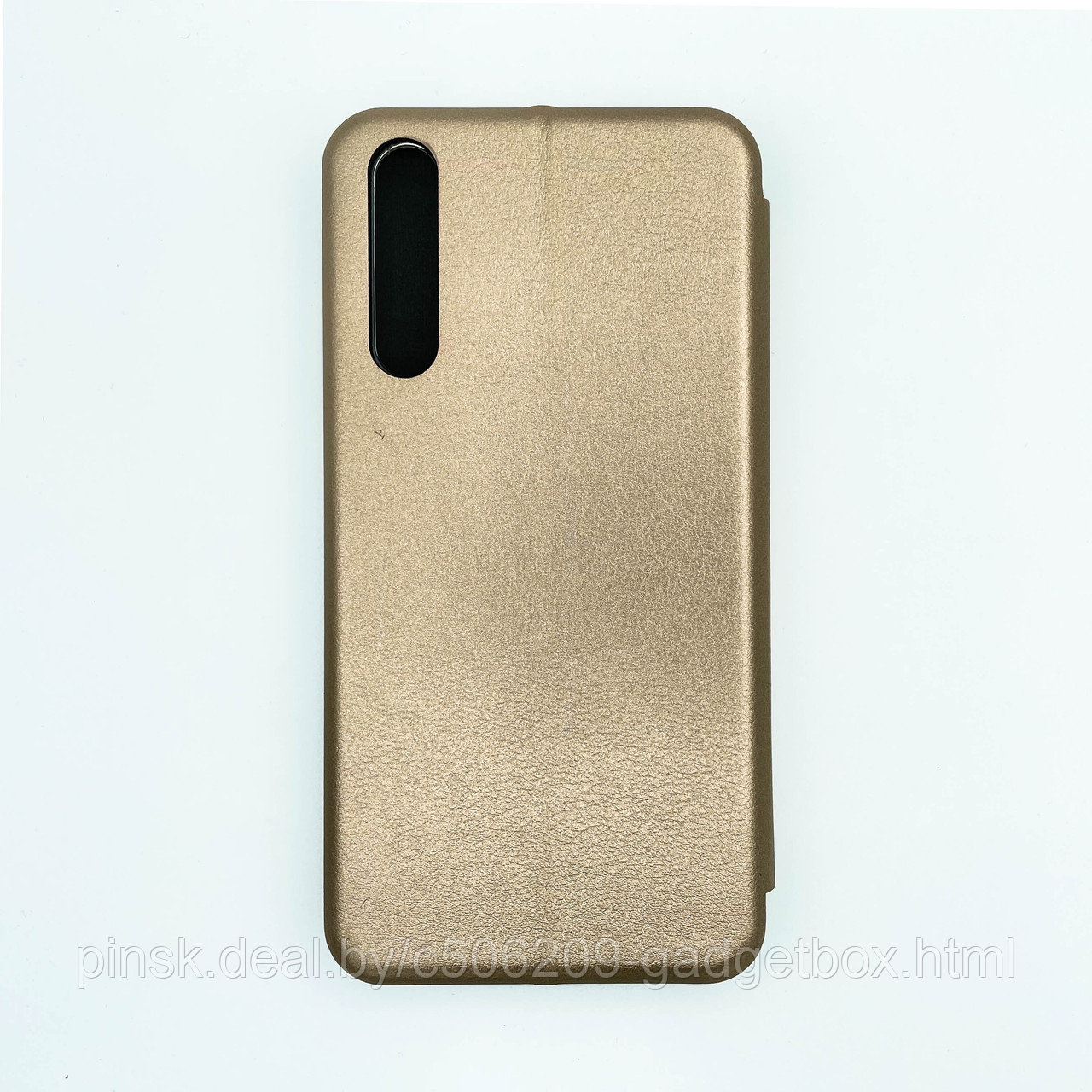 Чехол-книжка Flip Case для Huawei P20 Pro / CLT-L04 Золотой, экокожа - фото 2 - id-p130058920