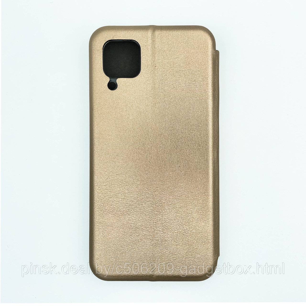 Чехол-книжка Flip Case для Huawei P40 Lite / Nova 6se / Nova 7i Золотой, экокожа - фото 2 - id-p130058933