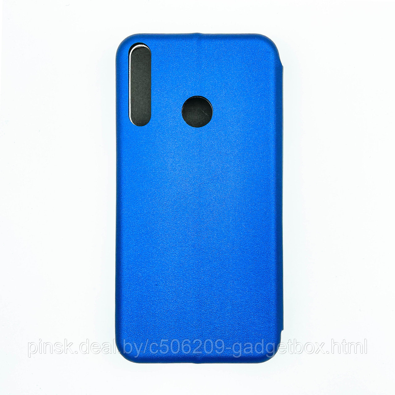 Чехол-книжка Flip Case для Huawei P40 Lite E / Honor 9C / Y7p Синий, экокожа - фото 2 - id-p130059066