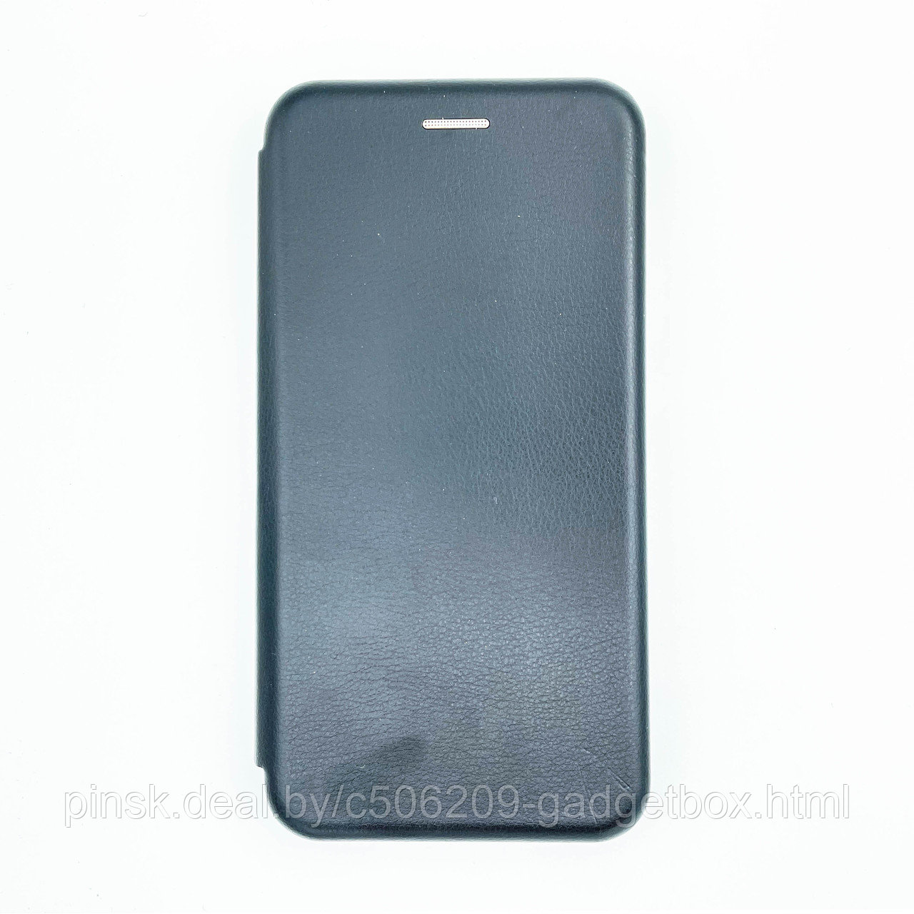 Чехол-книжка Flip Case для Huawei P40 Lite E / Honor 9C / Y7p Черный, экокожа - фото 1 - id-p130059065