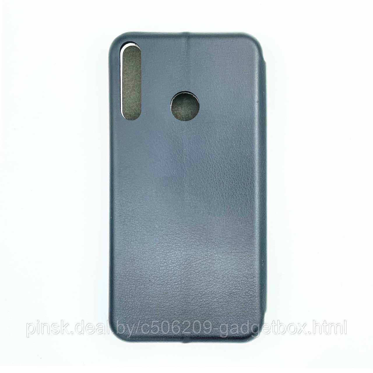 Чехол-книжка Flip Case для Huawei P40 Lite E / Honor 9C / Y7p Черный, экокожа - фото 2 - id-p130059065