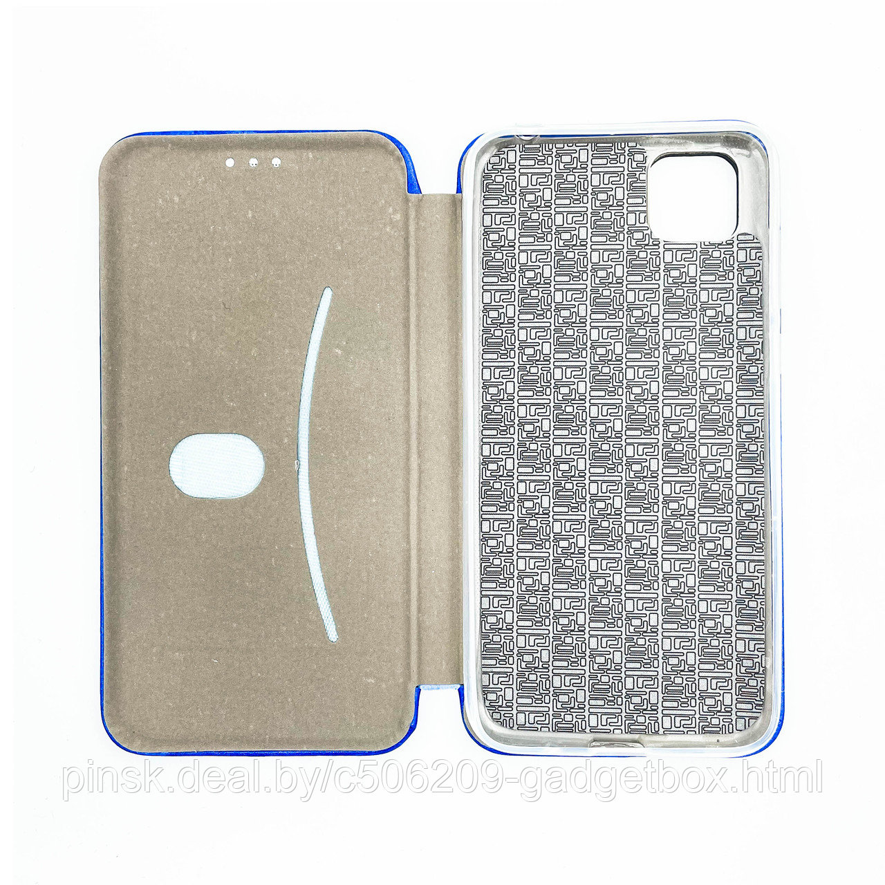 Чехол-книжка Flip Case для Huawei Y5p / Honor 9s Синий, экокожа - фото 3 - id-p130059043