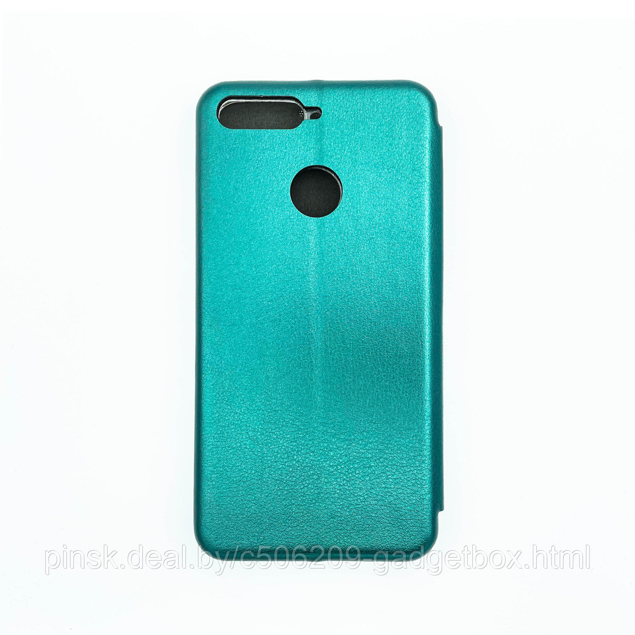 Чехол-книжка Flip Case для Huawei Y6 2018 / Y6 Prime 2018 / Honor 7A Pro / Honor 7C Зеленый, экокожа - фото 2 - id-p130059051